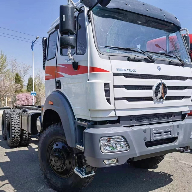 Chinese 4X4 6X6 6X4 Beiben 15 Tons Fence Cargo Trucks In Ghana