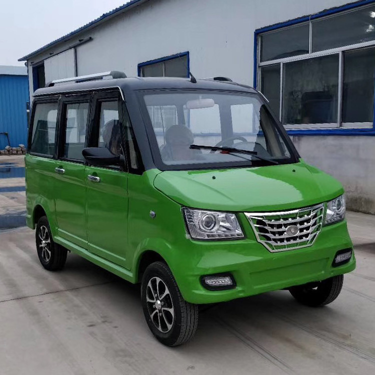 4 Wheel Cheap Low Speed Mini Bus Pure Electric Car Electric Rickshaw CHINESE electric pickup	truck MADE IN CHINA