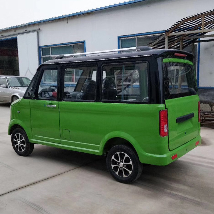 4 Wheel Cheap Low Speed Mini Bus Pure Electric Car Electric Rickshaw CHINESE electric pickup	truck MADE IN CHINA