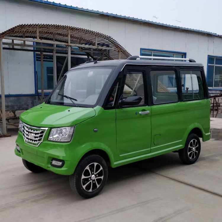 4 Wheel Cheap Low Speed Mini Bus Pure Electric Car Electric Rickshaw CHINESE electric pickup	truck MADE IN CHINA