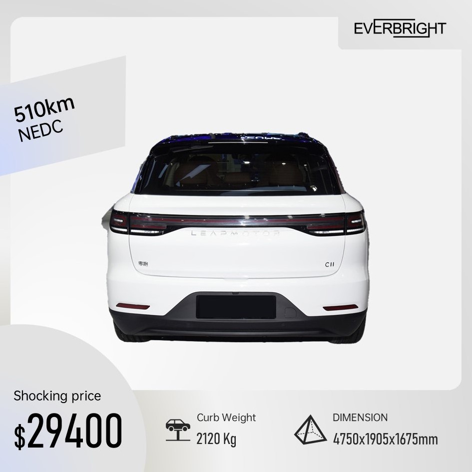 $29400 Level Expense, $50000 Level Experience, Premium Pure Electric Car Leapmotor C11 Cat/SUV with Luxury and Enjoyable Driving