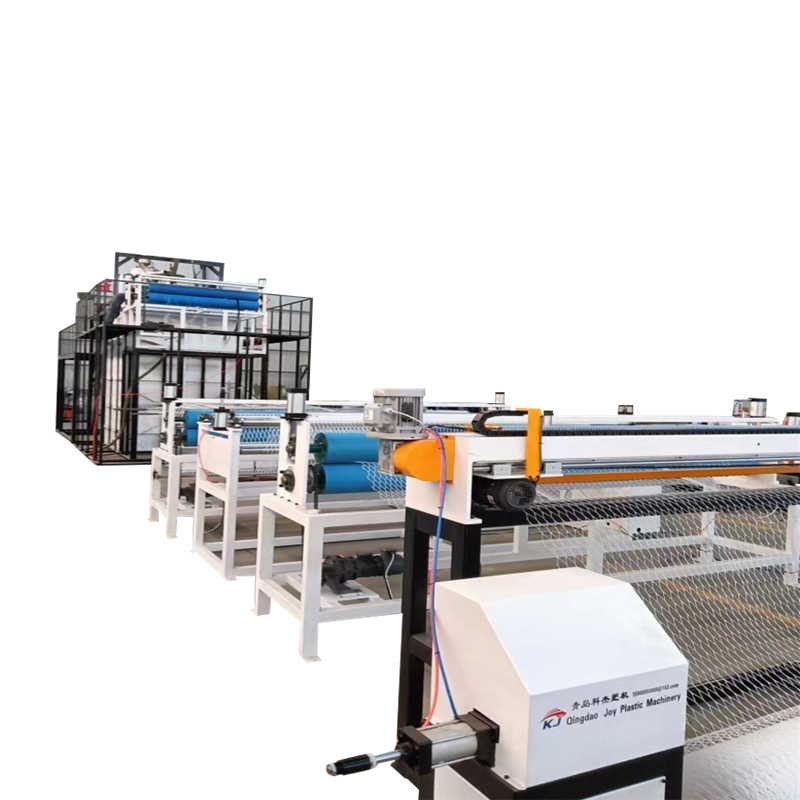 No Radar Interference and Non Conductivity Plastic Square Fence mesh net Making Machine Production Line