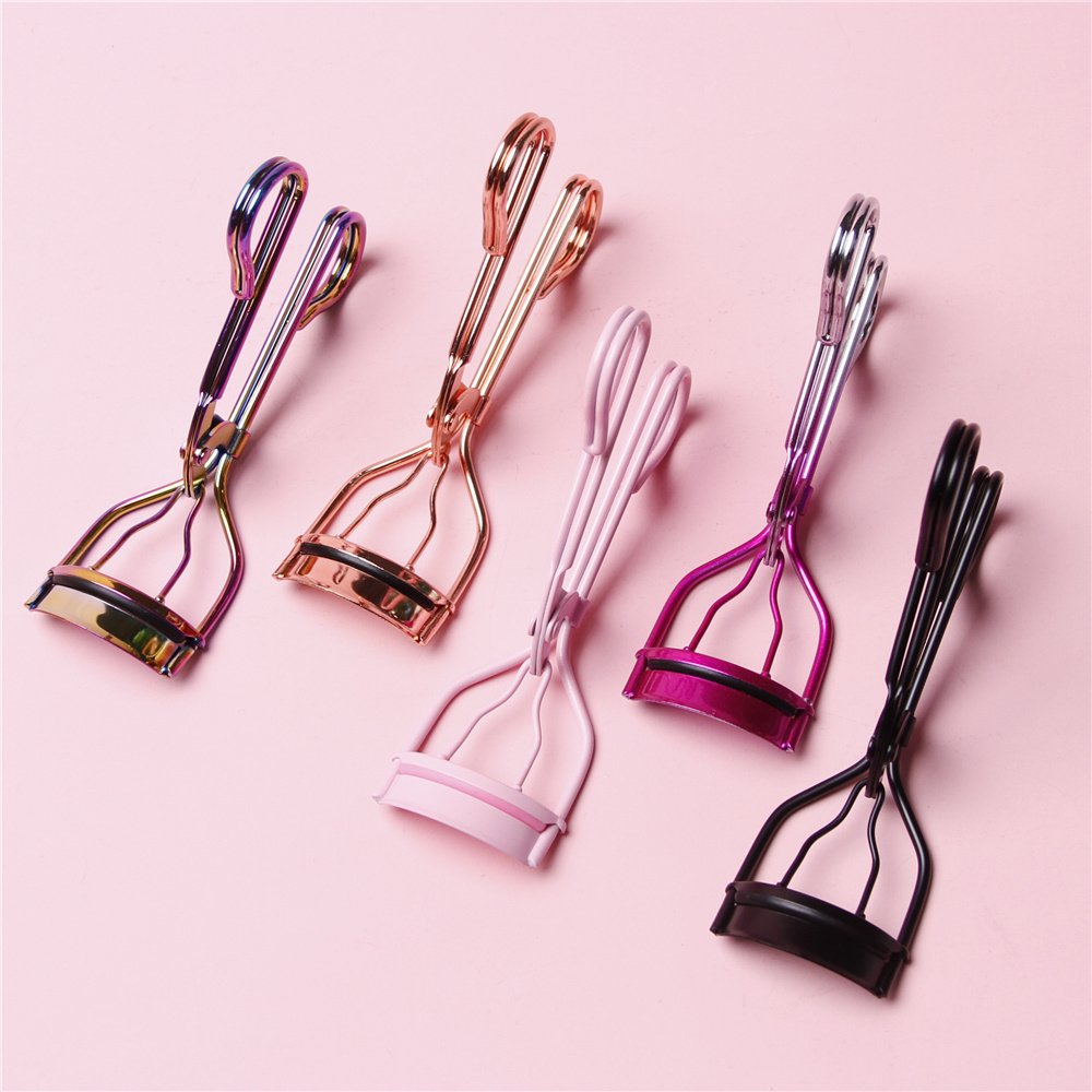 Stainless Steel Material Custom Your Own Logo Private Label Eyelash Curler New Design lash Curler