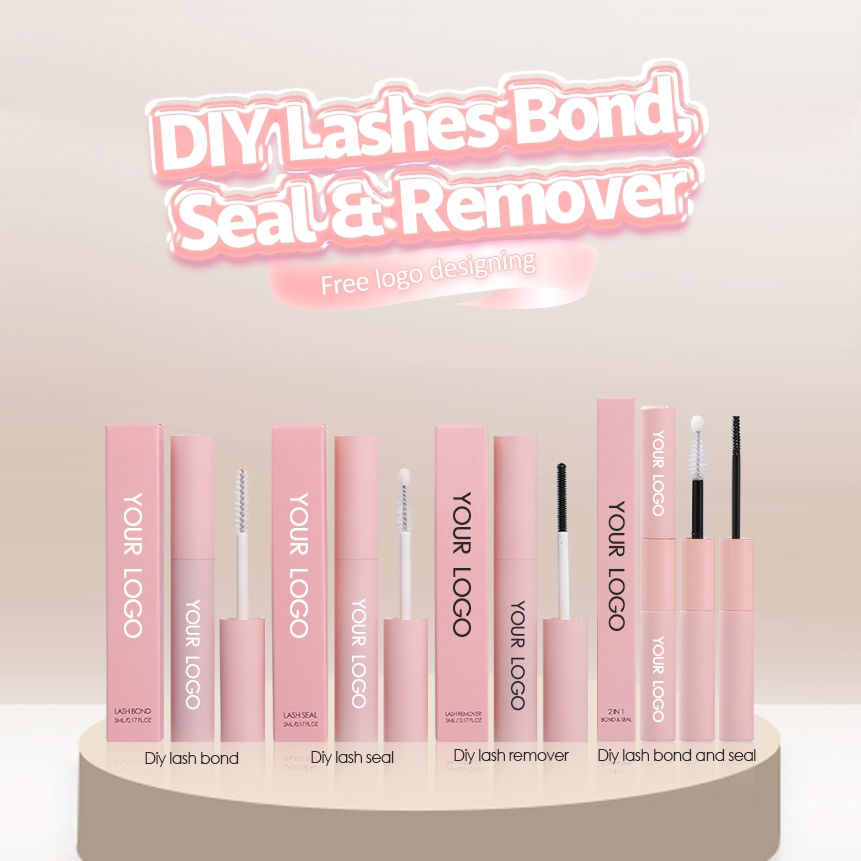 Diy Lash Bond and Seal Cluster Lash Glue Extension Waterproof Non-irritating Suitable for Sensitive Diy Eyes Lash Glue