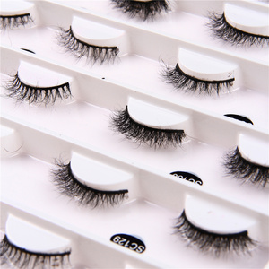 High Quality Your Own Logo Brand Short mink Eyelashes Small False Strip 3D Short Mink Lashes Short Eyelashes