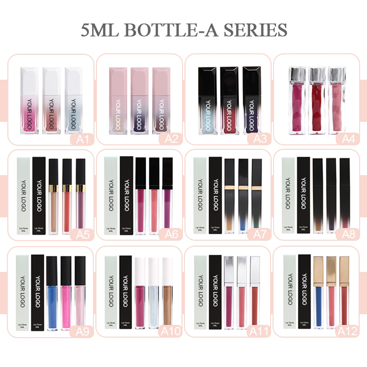 Private Label Lip Gloss Make Your Own Brand Wholesale Vegan Liquid Lip Gloss