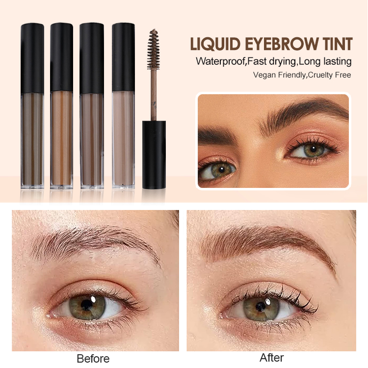 Thrive Eyebrow Gel Clear Waterproof Eye Brow Tint Kit Sweatproof Brow Glue, Buildable, Shapes, Fills Brows Makeup