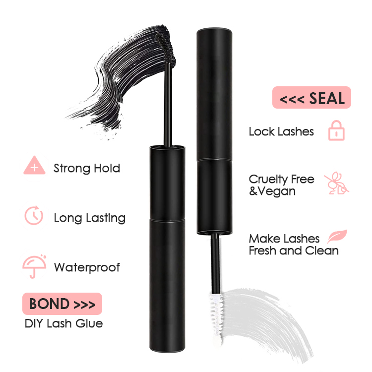 Diy Lash Bond and Seal Cluster Lash Glue Extension Waterproof Non-irritating Suitable for Sensitive Diy Eyes Lash Glue