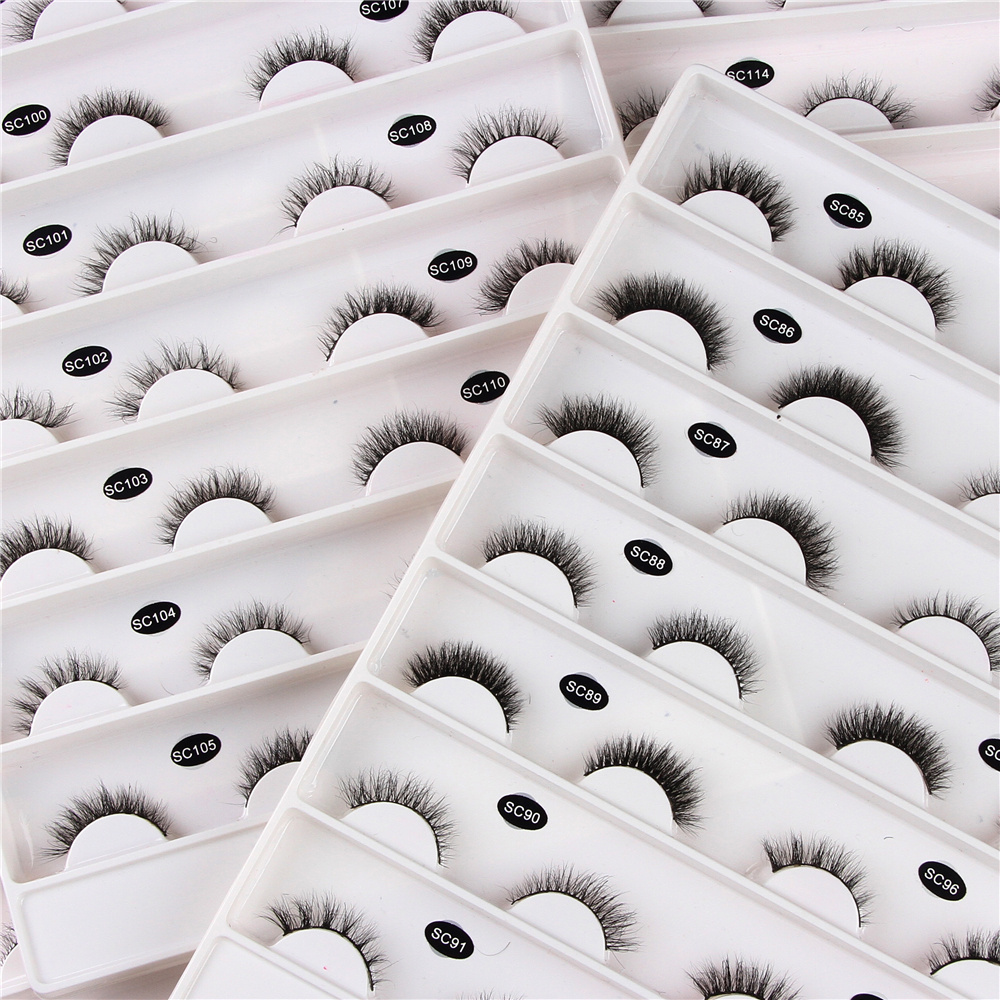 High Quality Your Own Logo Brand Short mink Eyelashes Small False Strip 3D Short Mink Lashes Short Eyelashes