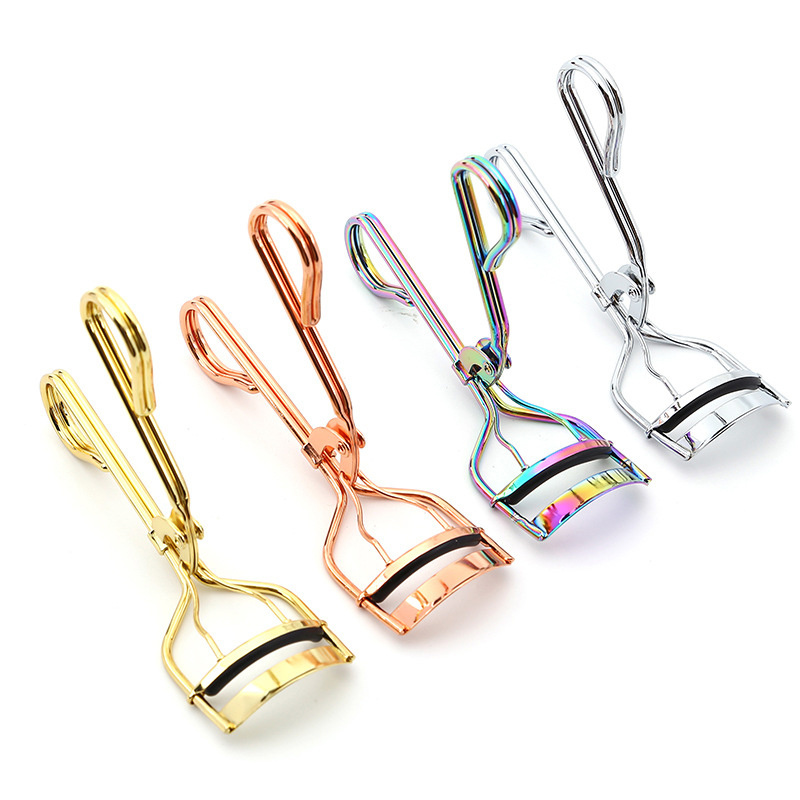 Private label mini lash curlers pink glitter eyelash lash small curler custom lift with magnetic lashes