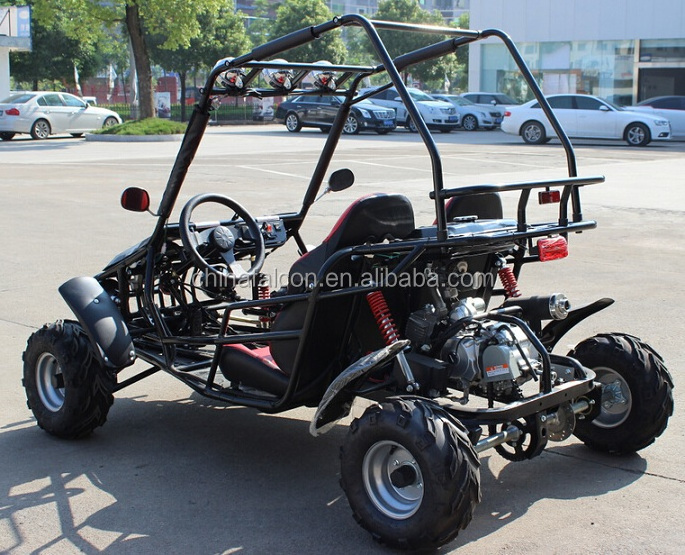 PowersportsMax 125cc Go Kart Dune Buggy Kids Gokarts Youth  Gas Beach Sand Rail Go Kart  Off Road Kids Go