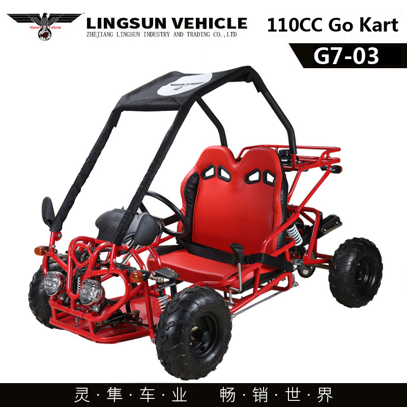 Two seat for kids  110cc  Gas Powered Dune Buggy  Go Karts With CE (G7-03)