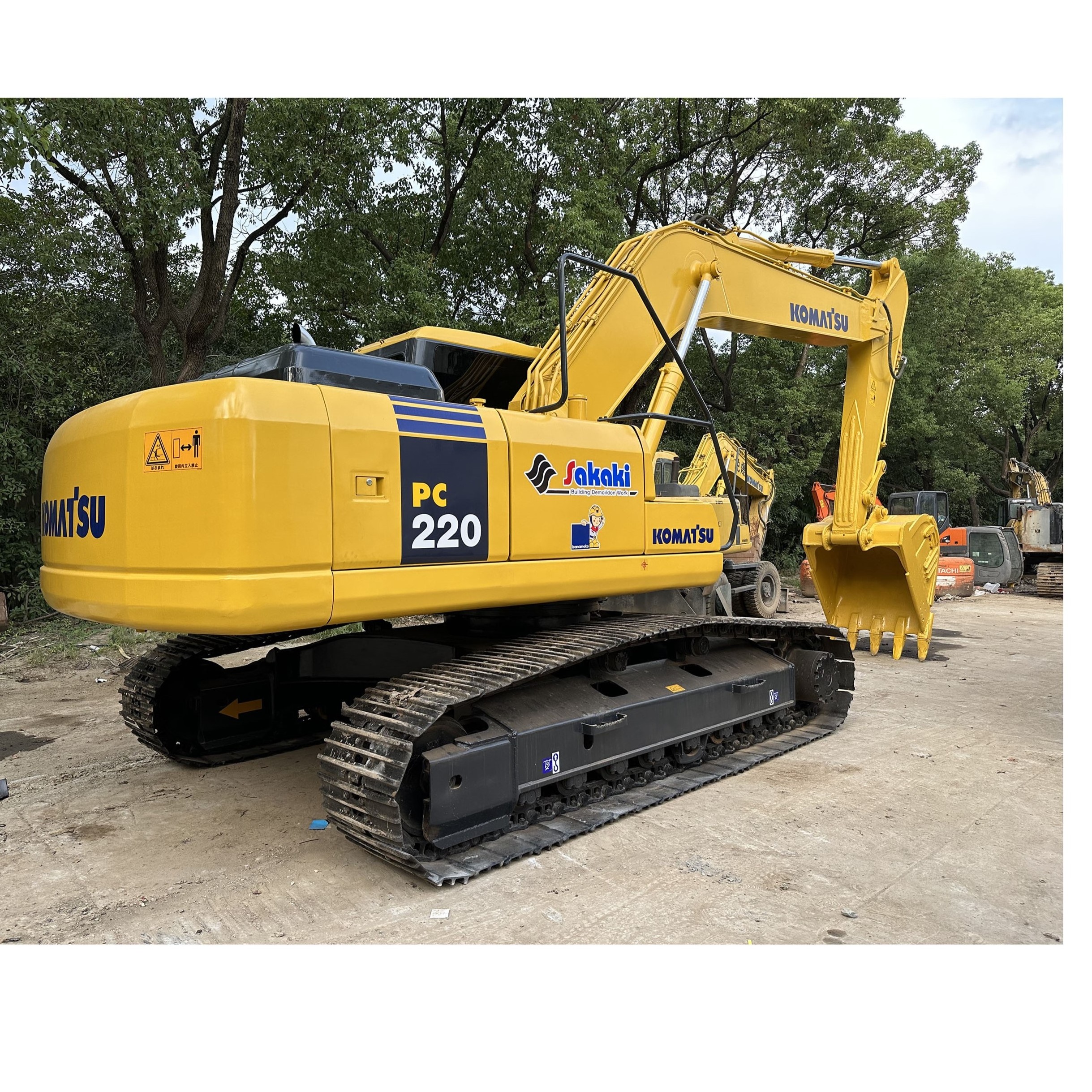 Original Japan used Komatsu crawler excavator Komatsu 220 construction machinery for sale at the lowest price PC220 200