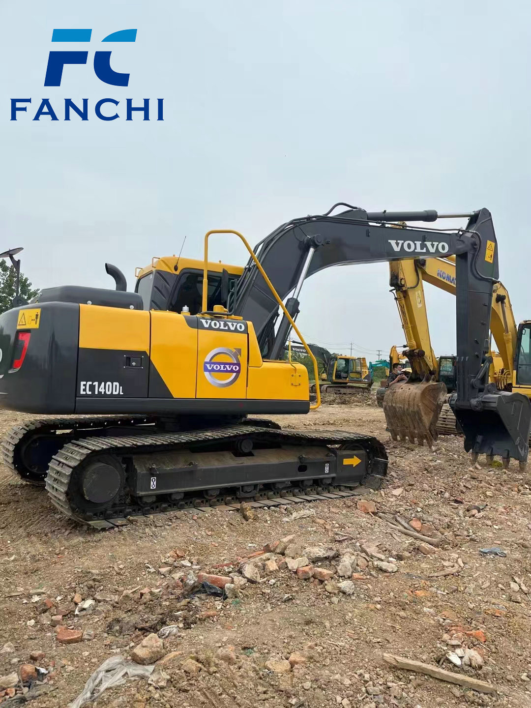 VOLVO EC140DL High Quality Crawler Excavator LOW PRICE 97% NEW digital excavator in good condition HOT SELLING!