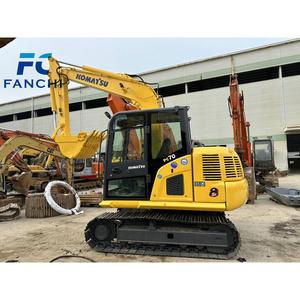 well maintained 7 ton Komatsu PC70-8 current stock sales Used excavator good condition hydraulic crawler Komatsu 70 excavator