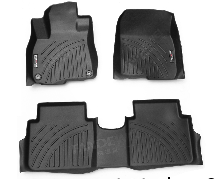 3D 5D car carpet floor mats All Weather Rubber Car Mats to suit Toyota Hiace