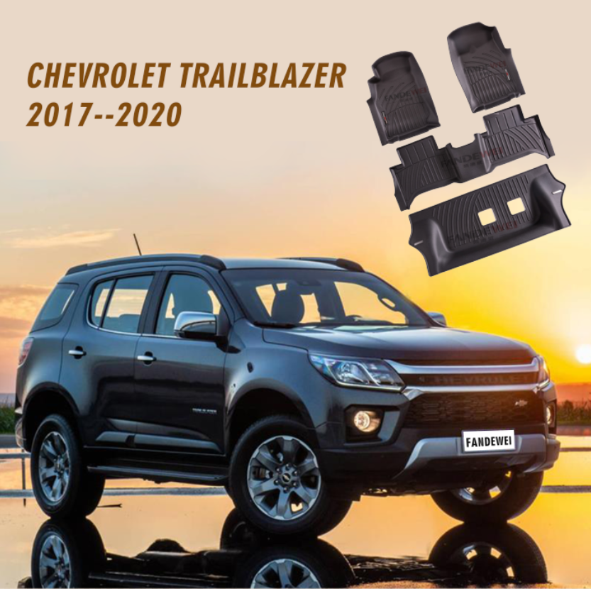 Custom fit 3D car mats for Chevrolet Trailblazer anti slip cargo liners left hand drive waterproof car carpet food pads