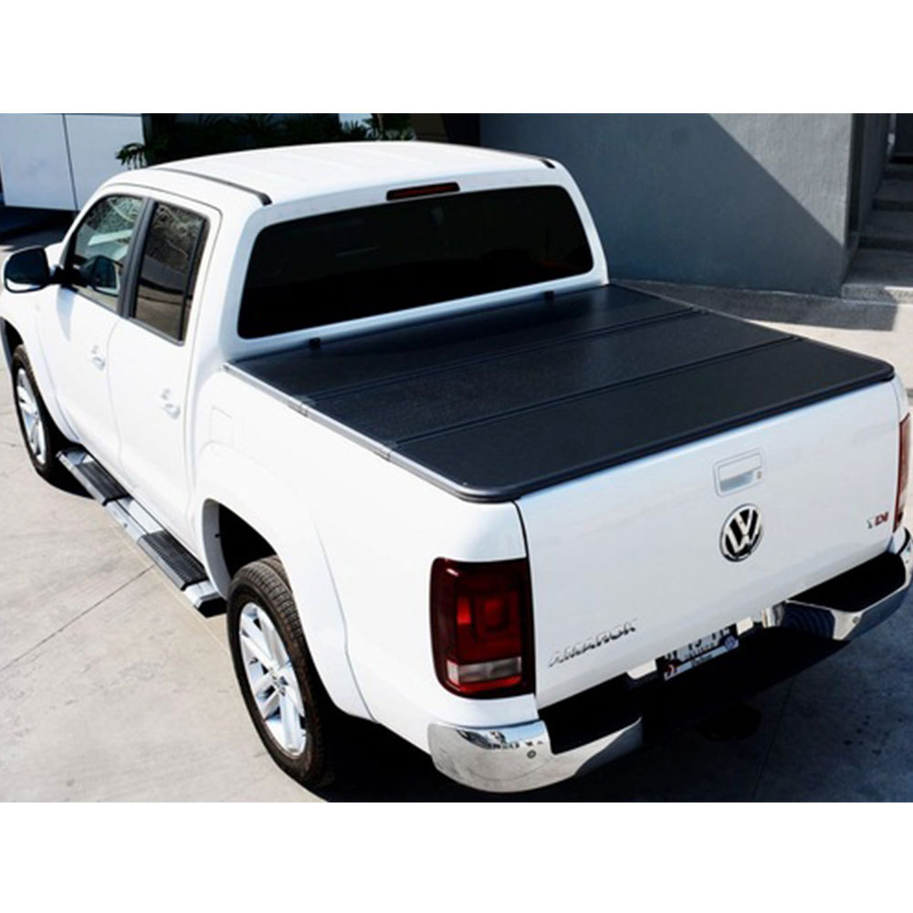 the best pickup tub cover for VW Amarok hot sale aluminum back trunk tri-fold lid truck bed protective accessories