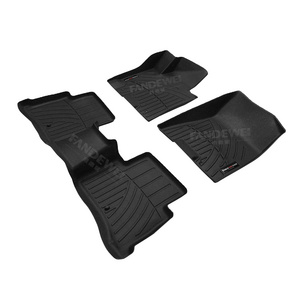 3D Rubber Car mats for KIA SPORTAGE Hybrid TELLURIDE Forte KX3 K3 K5 RIO Carnival sorento SELTOS waterproof car matting