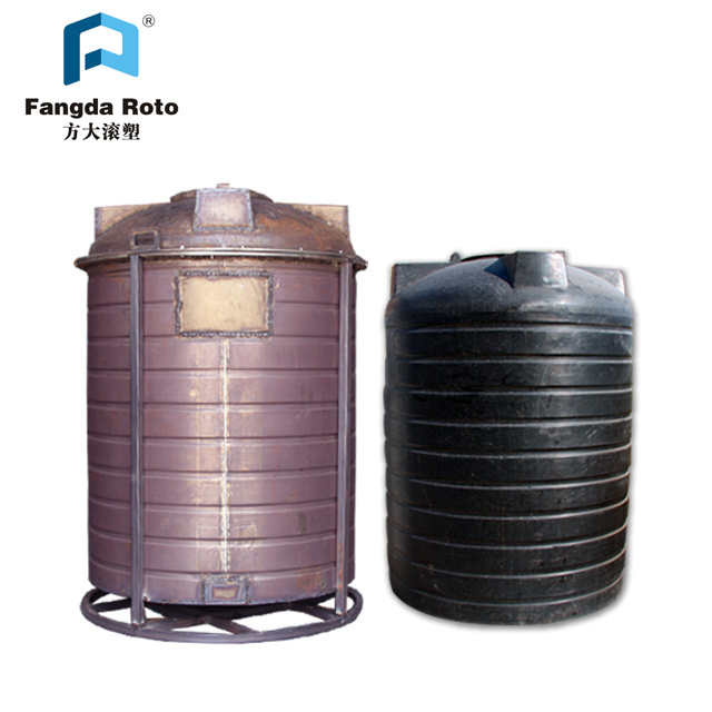 Fangda Roto Fuel Tanks Water Tank Auto Parts Small Plastic Products Making Machine Carousel Rotomolding Machine