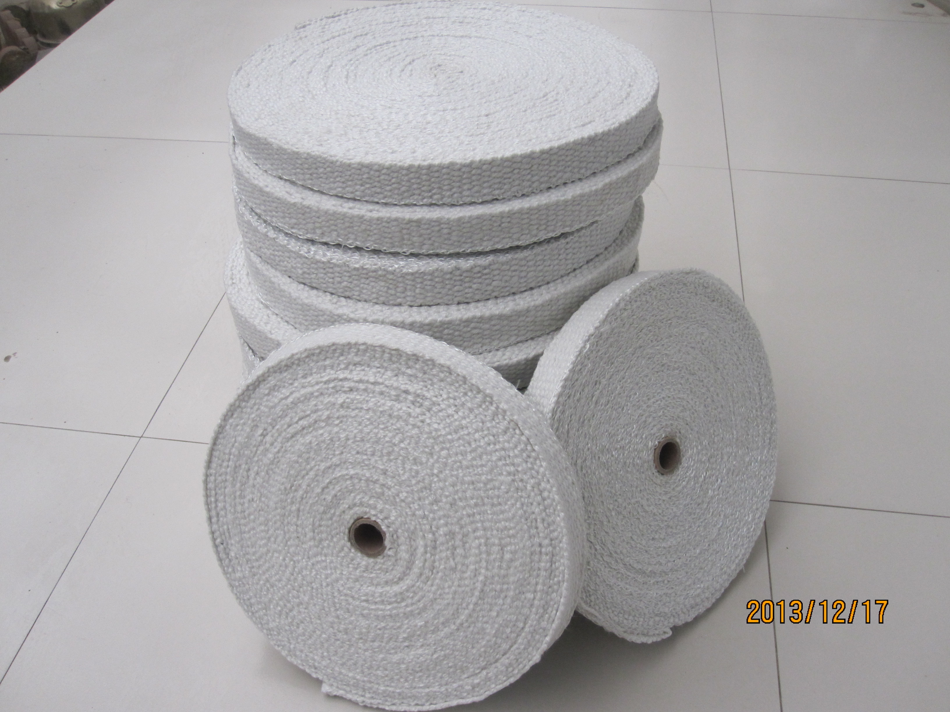 Customized Refractory Woven Tape Ceramic Fiber Tape With Aluminum Foil