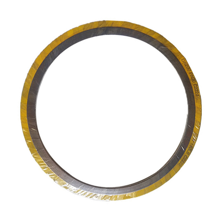 Free sample ASME B16.20 Spiral Wound Gasket 400mm Stainless Steel Graphite gasket Filler Spiral Wound Gasket