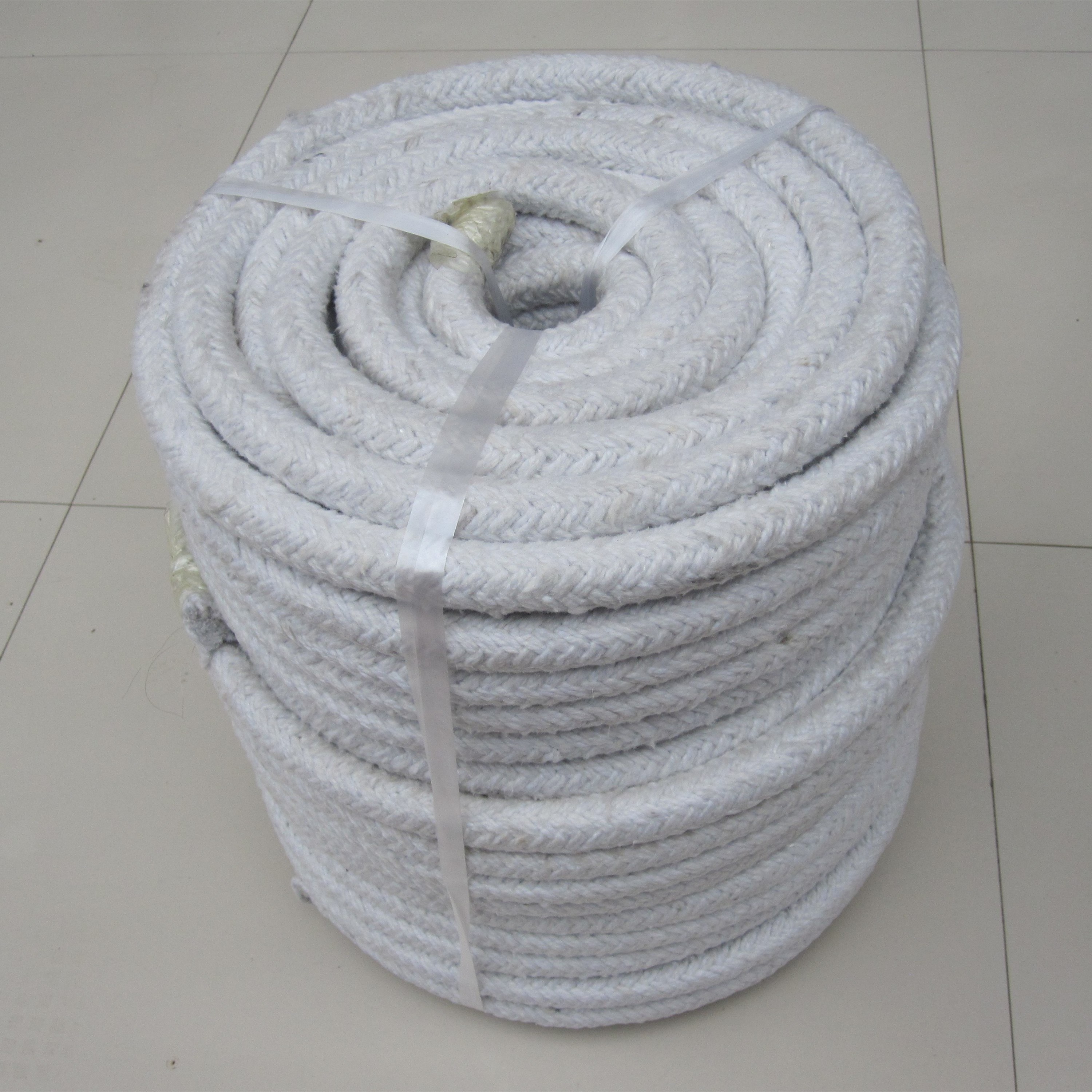 Factory Supply Soft Pure Ceramic Fiber Gland Packing With PTFE For Seal