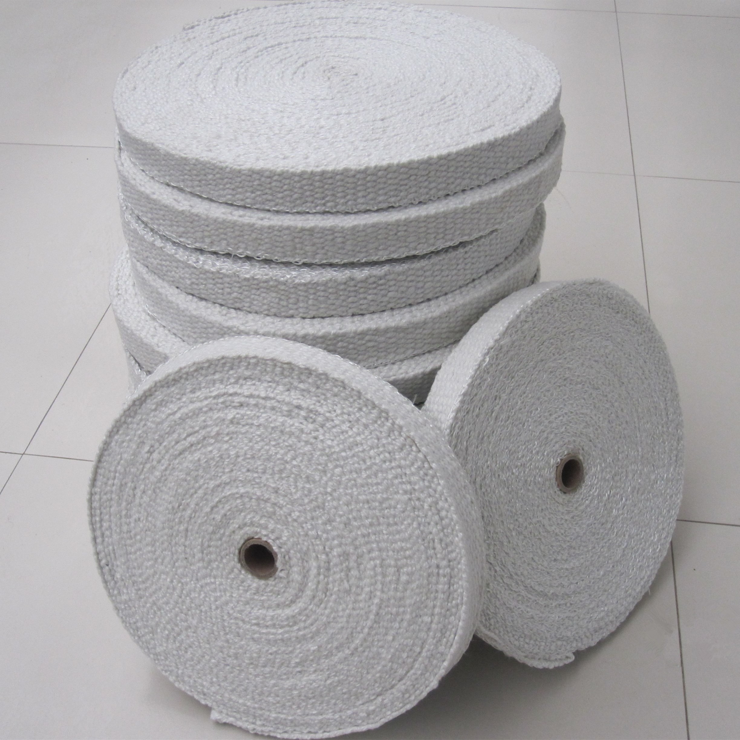 Customized Refractory Woven Tape Ceramic Fiber Tape With Aluminum Foil