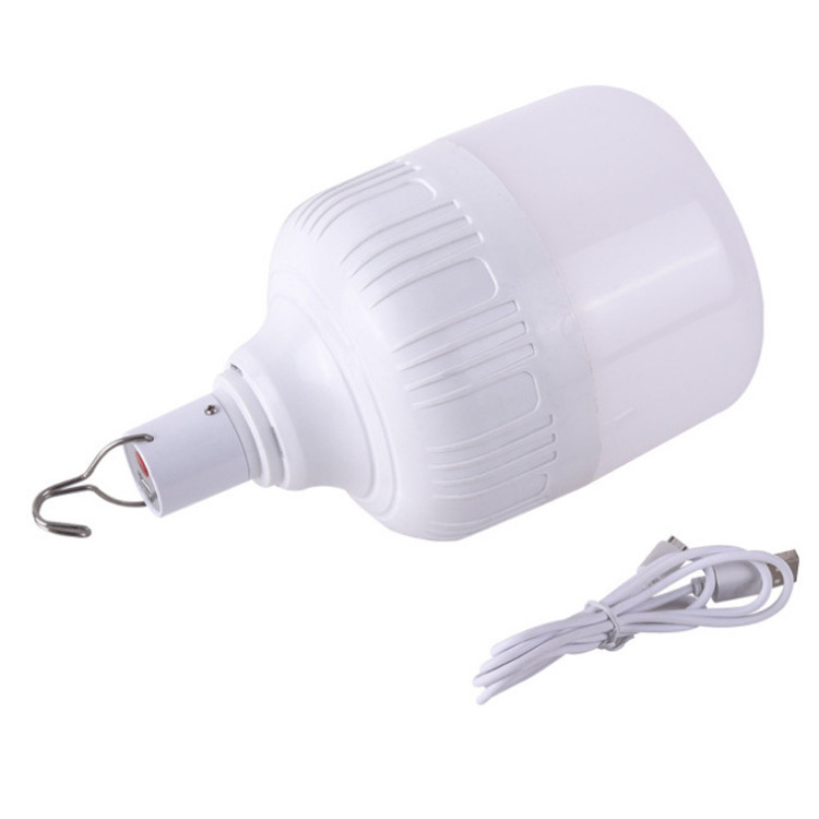 Made in China wholesale hook built-in battery led lighting camping rechargeable bulb emergency