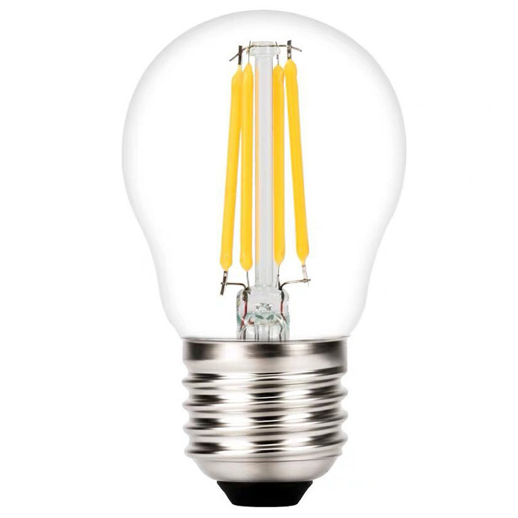 Cheap Edison Style Lighting LED 8 Watt Transparent High Cavity Filament Bulb