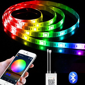 Wifi IP65 Waterproof Color Flexible Light Bar Christmas Atmosphere Decoration RGB Smart LED Light Bar