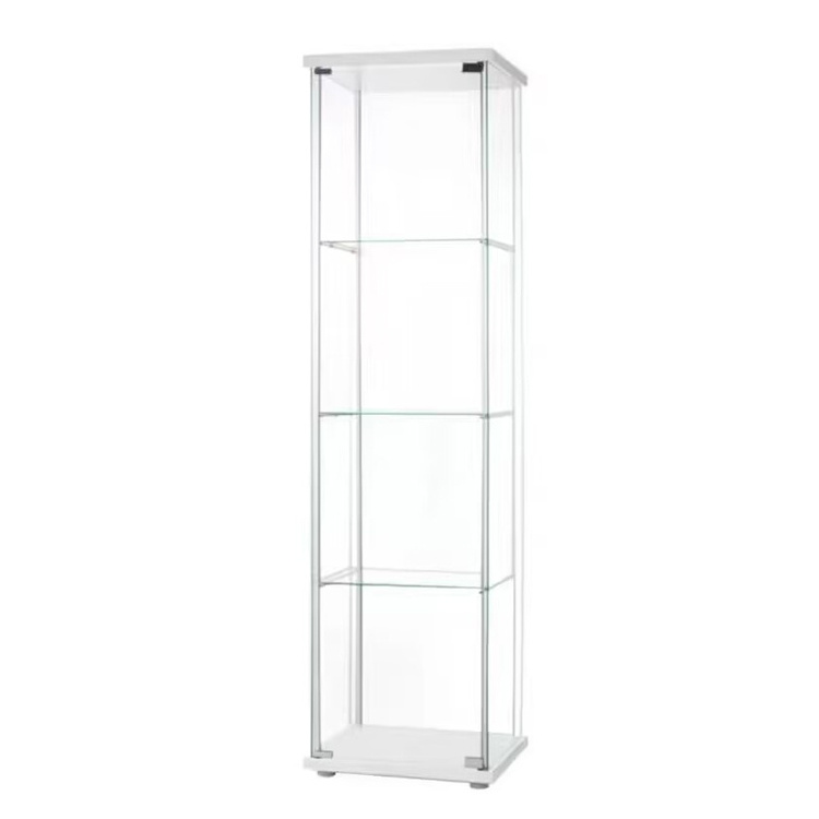 Custom store jewelry and cosmetics display cases Glass display cases in living room