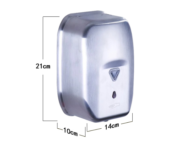 soap dispenser stainless steel body wall mount sensor sanitizing dispenser