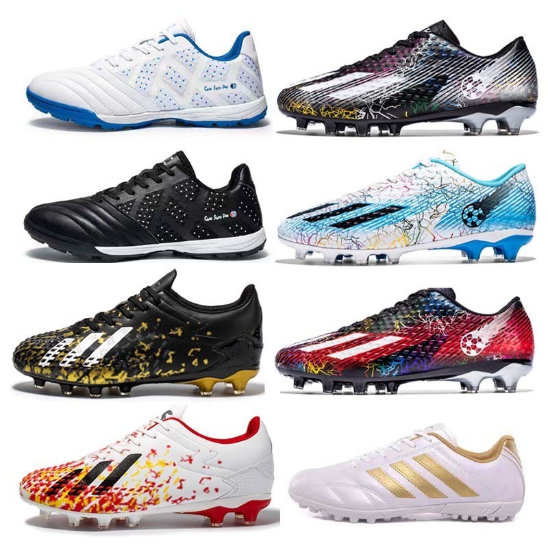 Best Selling Football Boots Original Full Knitted Waterproof Studded Soccer Shoes Low 32-45 Sport Football Boots Shoes