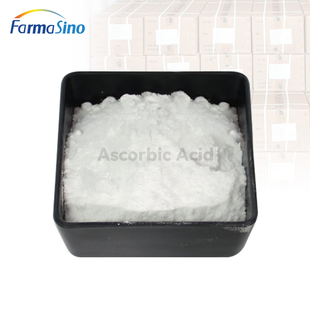 China Supply Bulk 25KG Food Grade L-Ascorbic Acid Powder Vitamin C Ascorbic Acid