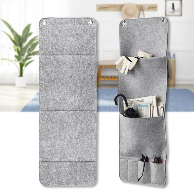 Wall Mounted Storage Bag Over The Door Storage Pockets Wall Door Closet Hanging Storage Organizer