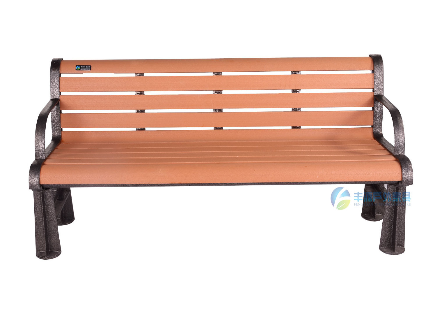 Park long chair outdoor furniture set backrest rest bench community square camping bench