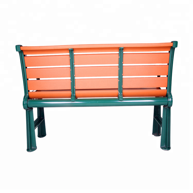 Wholesale Outdoor Wooden Garden Paris France Garden Furniture Three Seater Aluminum Chair Plastic Bench