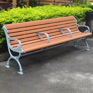 Colorful park chair sofa set furniture outdoor atreet bench leisure luxury seating garden furniture with back