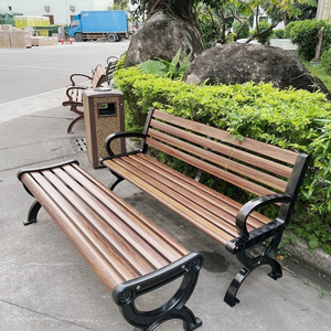 Hot sale durable  urban outdoor antique  public long bench  outdoor sitting bench