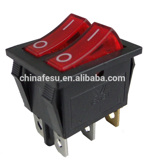 FESU KCD4 T85 16a 250v rocker switch FS047  series