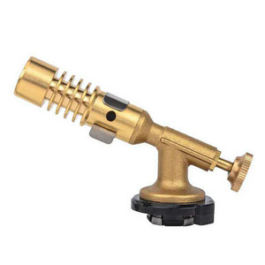 Brass  material 1300 degrees welding flame gun/blow gas torch