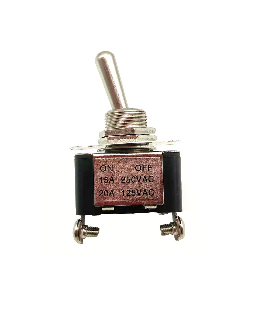 ON-OFF  2pin 2 position 10/15A 250V/125V Latching Type Toggle Switch