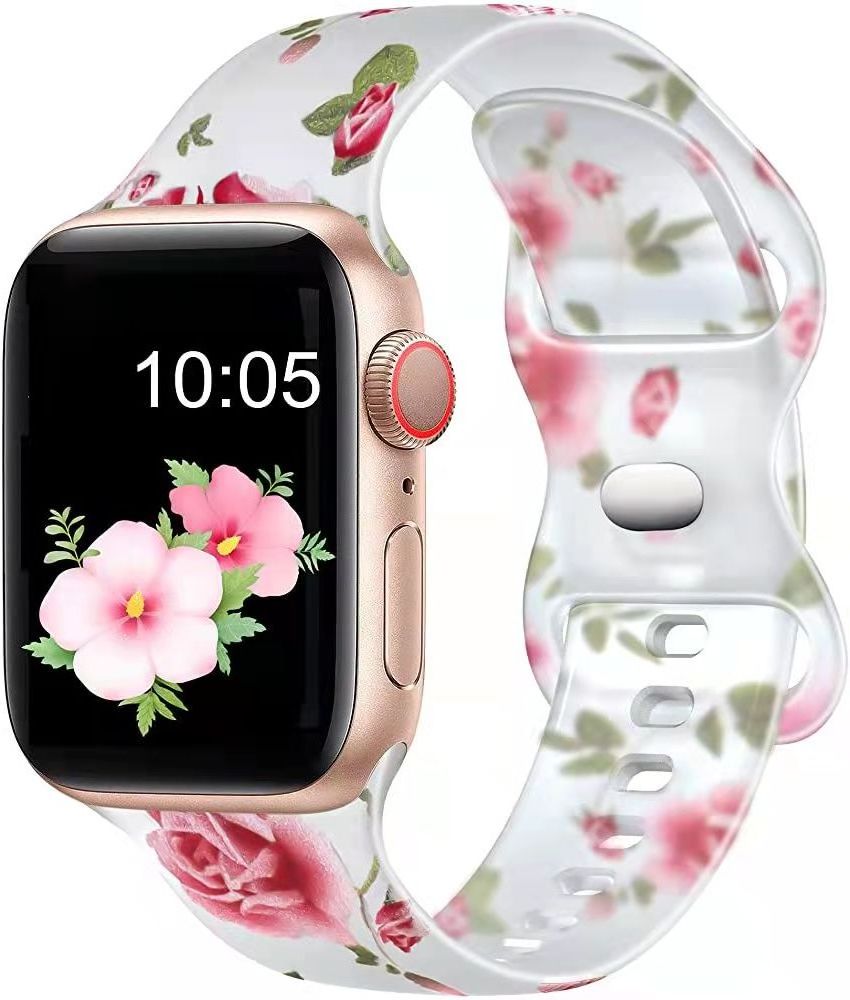 Hot Selling Transparent Silicone Strap for Apple Watch bands 38mm 40mm 41mm 42mm 44mm 45mm Strap Fedex Dhl silicone watchband