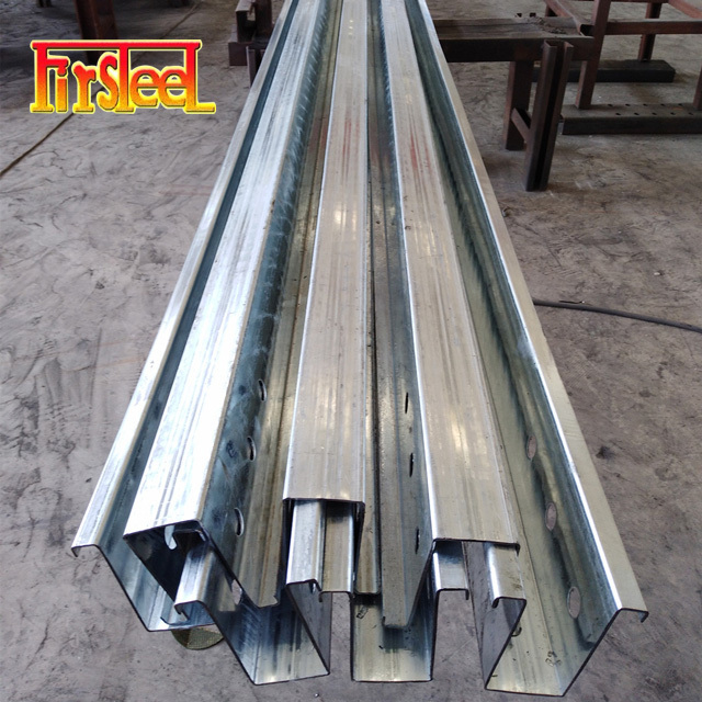 a36 omega furring channel cold-formed c-steel purlin z profile bracket galvanized steel c profiles