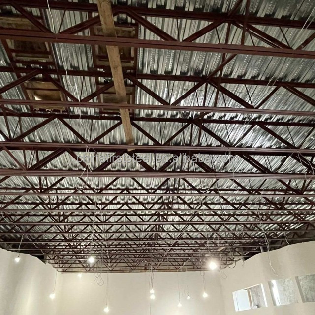 h space china cheap light steel metal Frame Steel structure construction roof