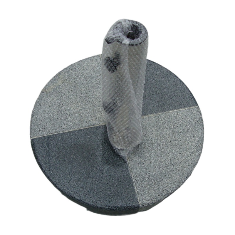 For Sale Natural Stone Grey Square Patio Garden Parasol Umbrella Granite Base 25kg