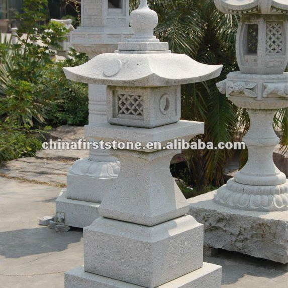 G603 Grey Stone Outdoor Japanese Granite Lanterns