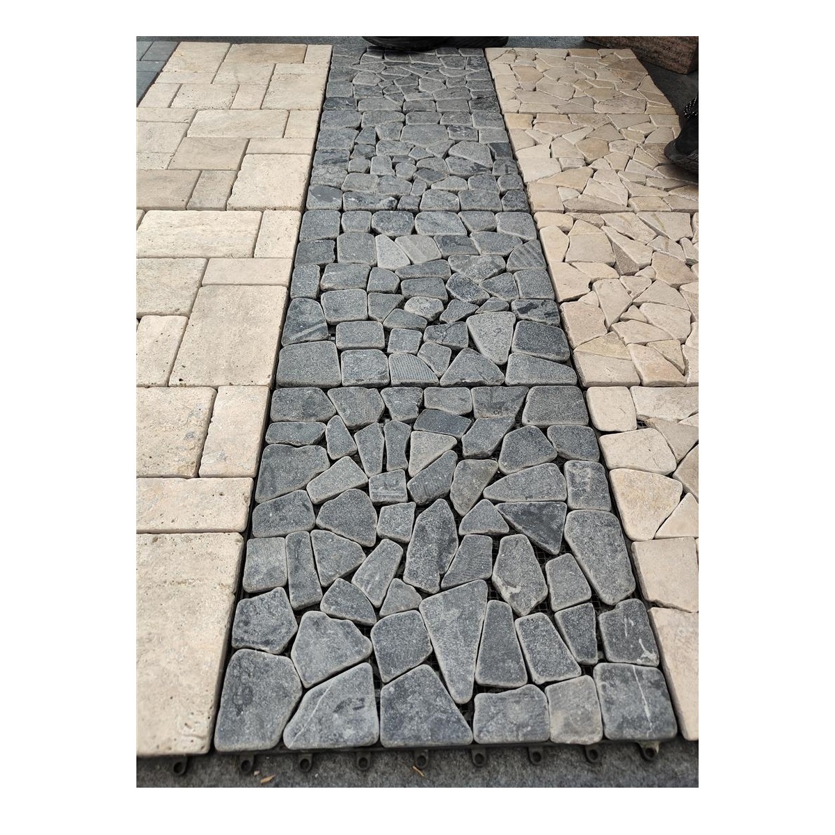 Outdoor Modern Garden Balcony Patio Decoration Flooring Interlocking Paving Stone Decking tiles