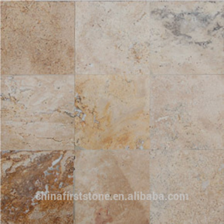 SLMF101-100-P travertine stone veneer floor